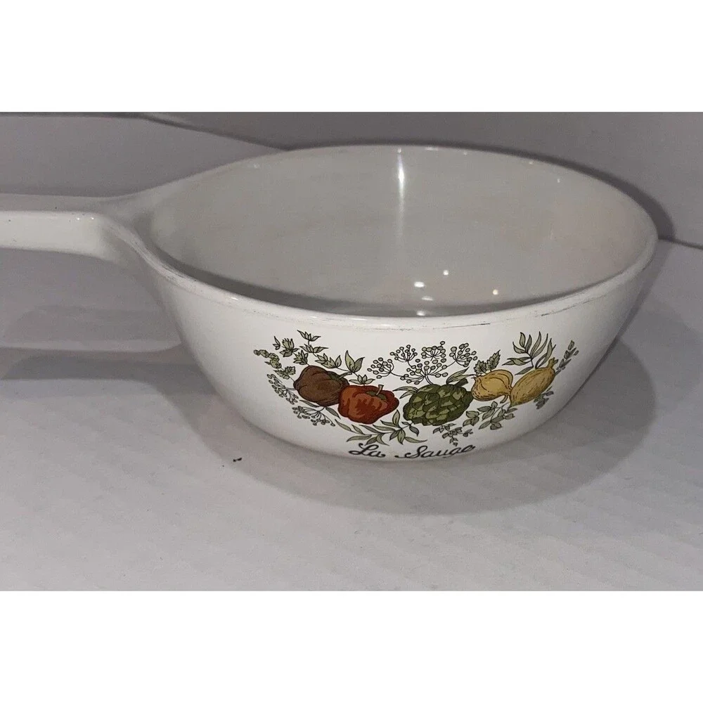 Corning Ware Spice Of Life La Sauge With Lid Small Sauce Pan